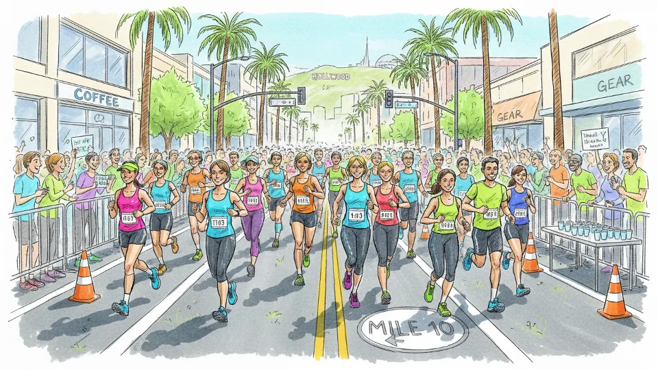 LA Marathon Mobilizes Transit Alternative Sunday