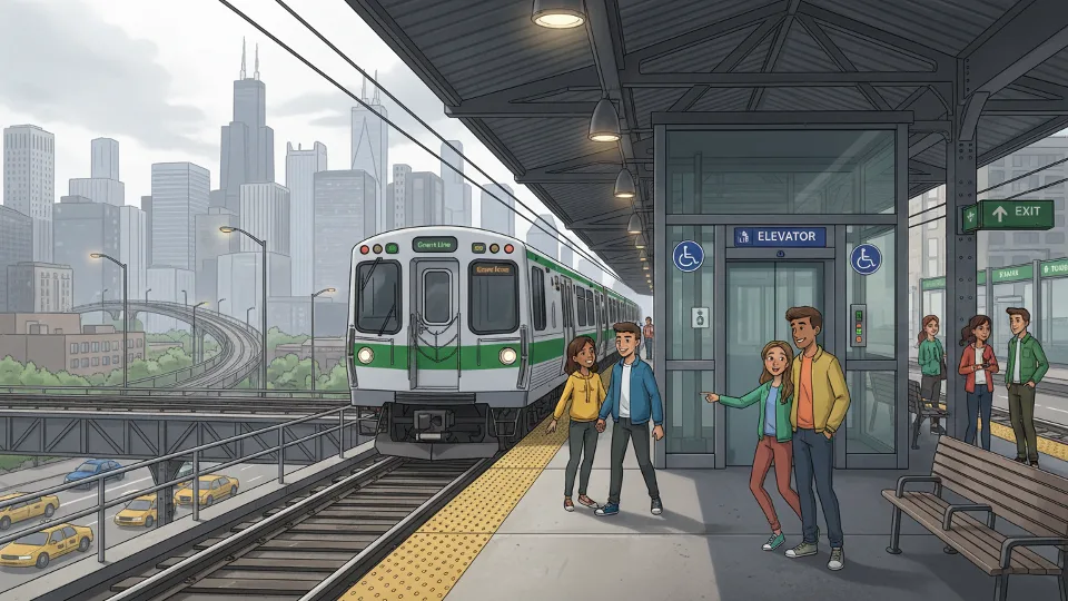 CTA Mobilizes Repairs for Green Line Elevator Access