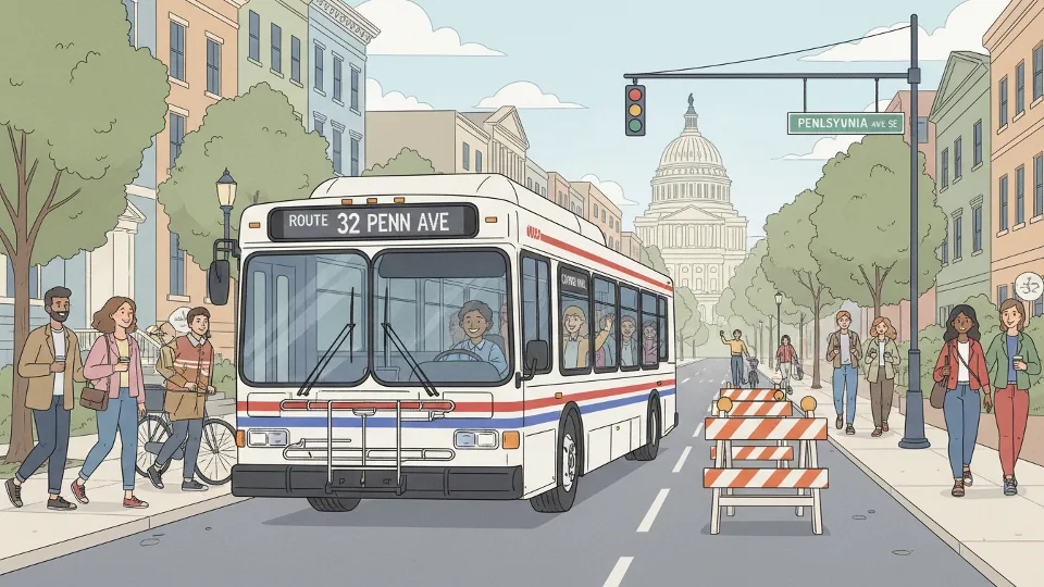 DC Metro Reroutes C41, C51 for SE Construction