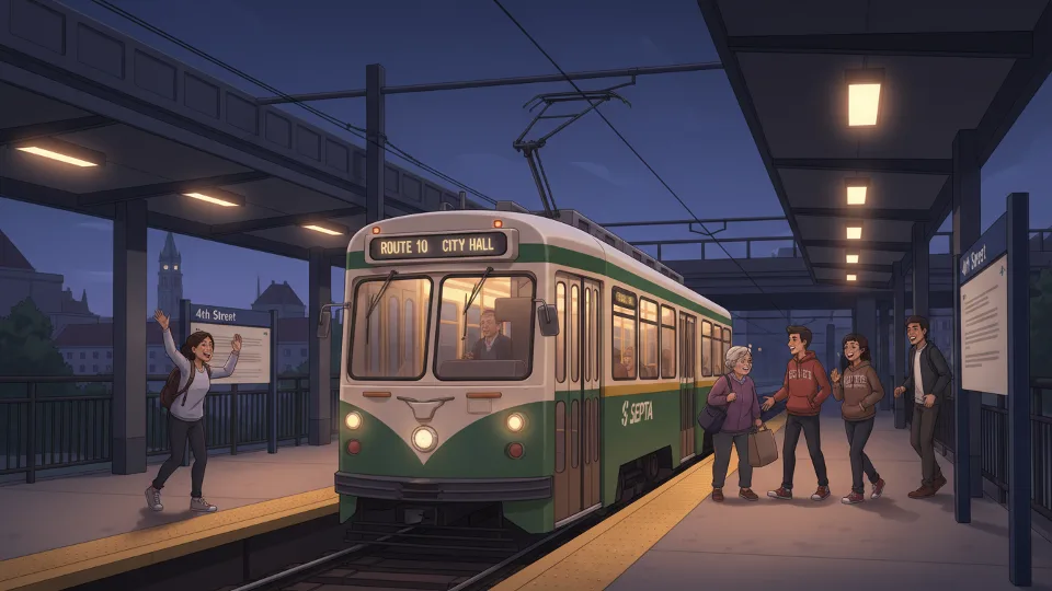 SEPTA Advances Trolley Track Safety Overnight