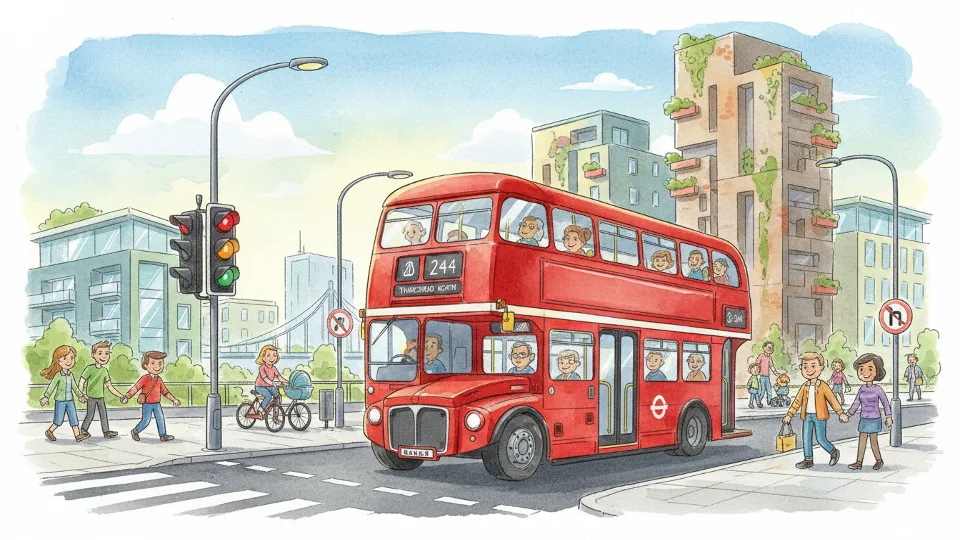 London Reviews Bus Safety After Red Light Incident