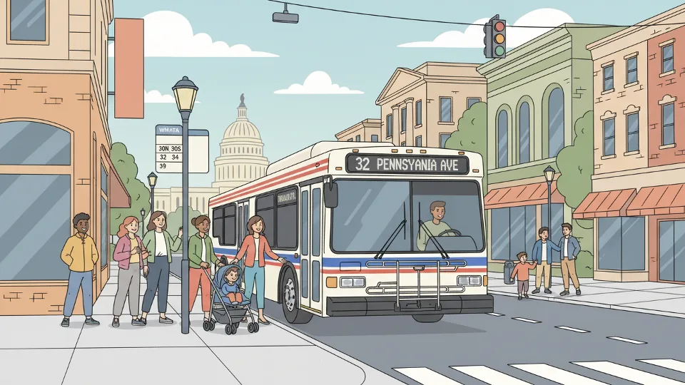 WMATA Adjusts Bus Stops for Station Upgrade