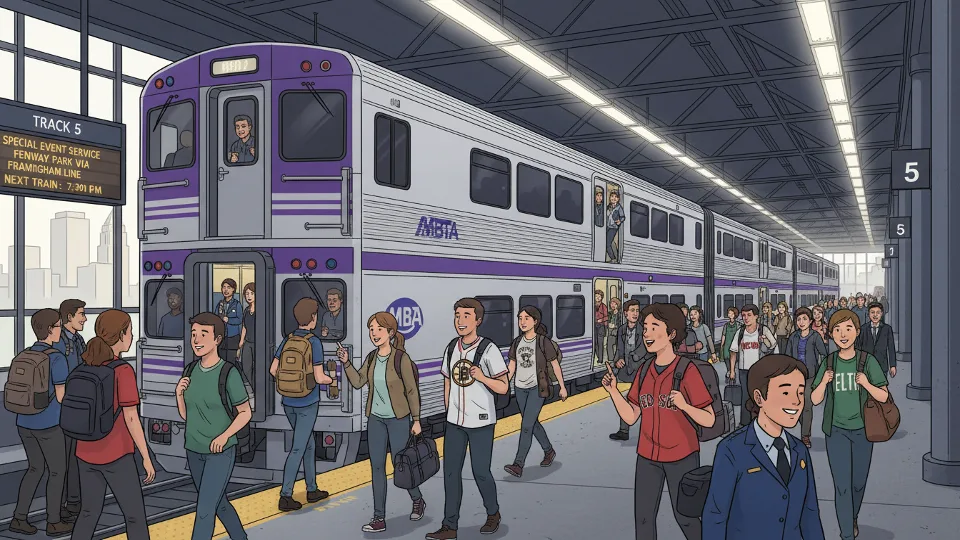 MBTA Adds Event Trains for Brazil-France Match