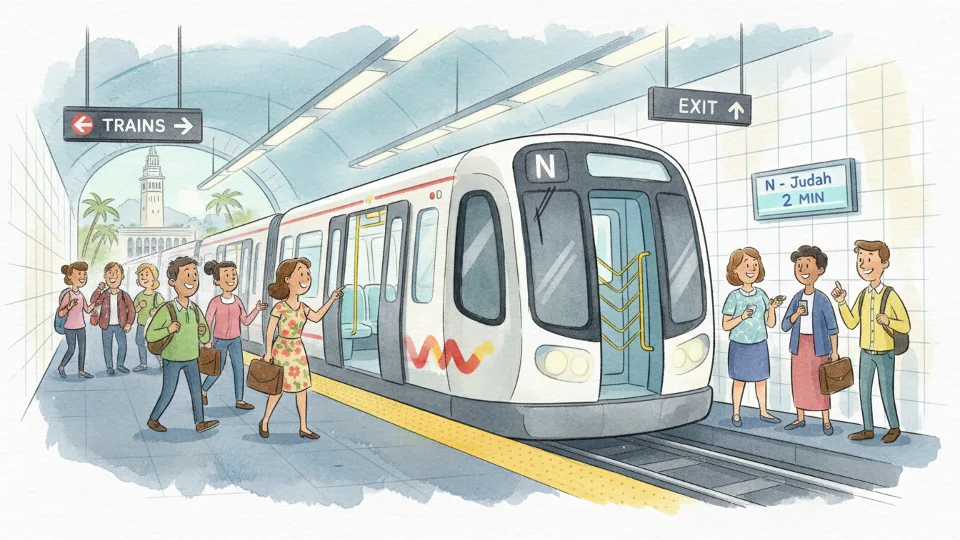 SF Muni Stabilizes OB Line After Switch Repair