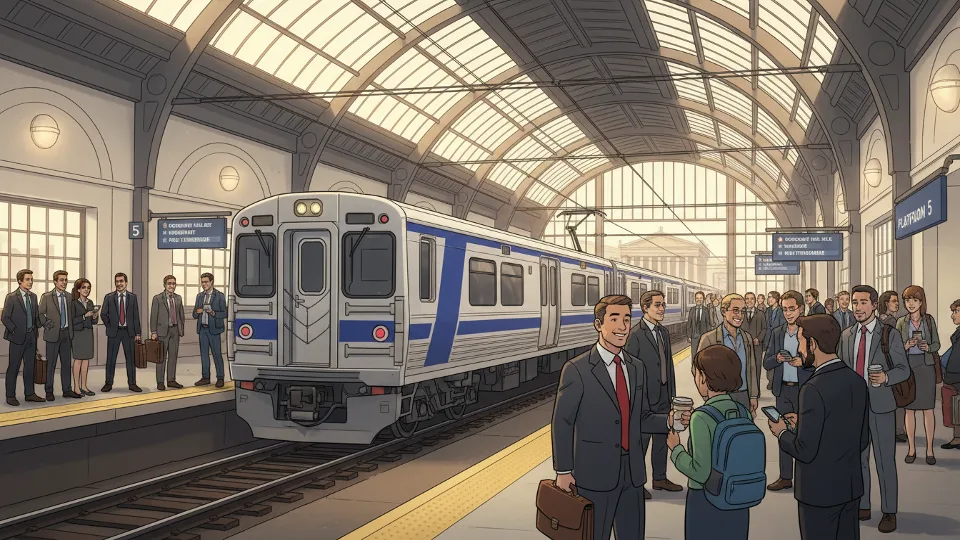 Philadelphia Rail Recovers From Morning Delay