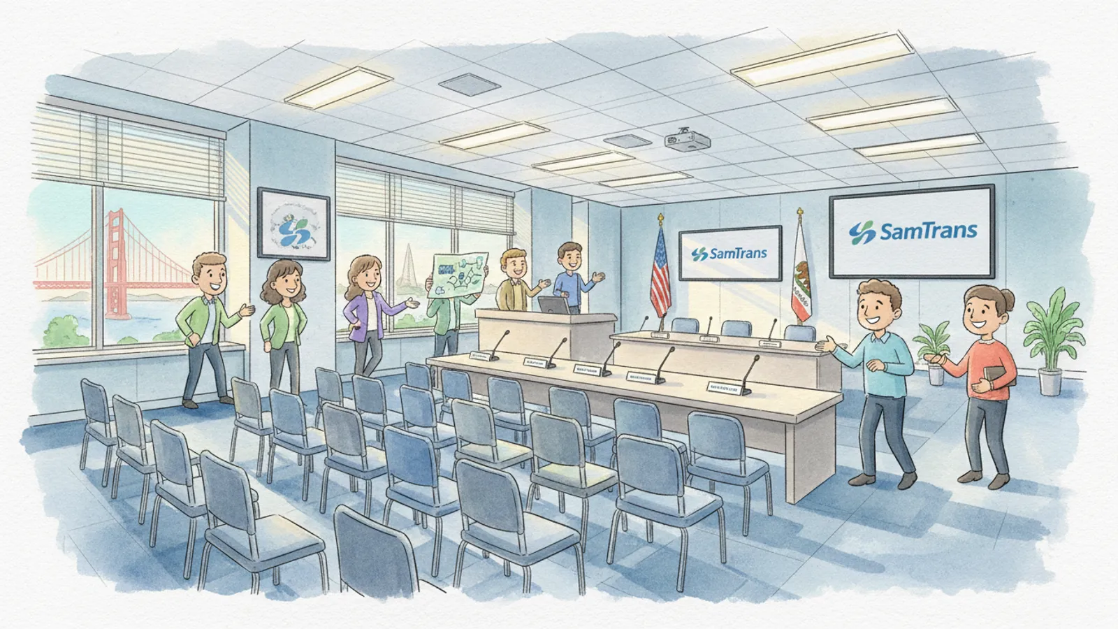 SamTrans Opens April Board to Peninsula Riders