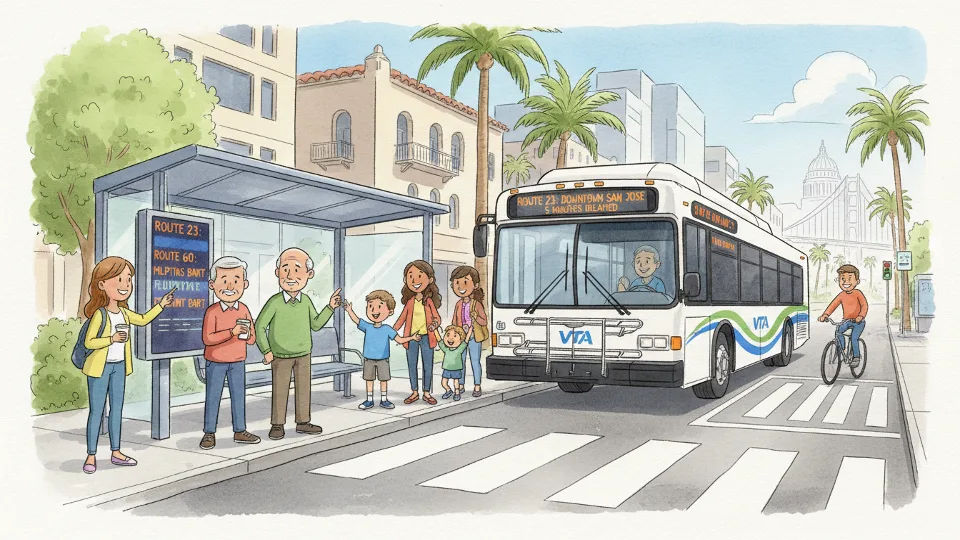 Bay Area Buses Strengthen Service with Live Tracking