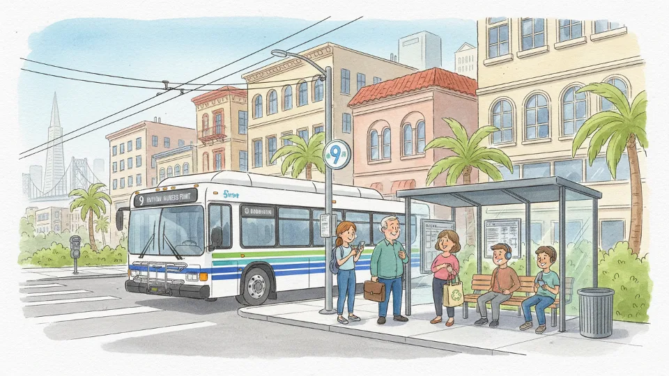 SF Line 9 Adjusts Route to Maintain Service Flow