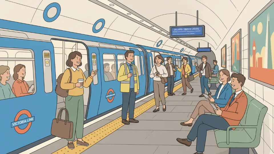 London Works to Restore Victoria Line Service