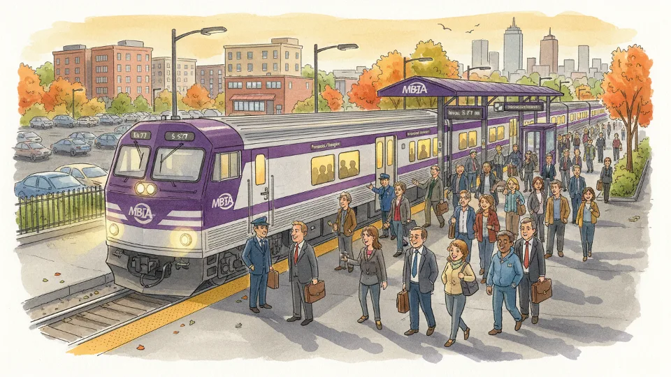 MBTA Repairs Switch to Restore Stoughton Line Service