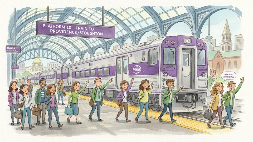 MBTA Adjusts Four Lines for Stadium Event Service