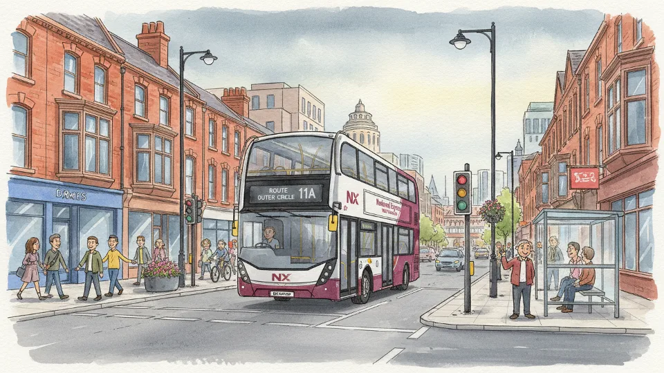 West Midlands Reroutes Routes 17, 17A for Roadwork