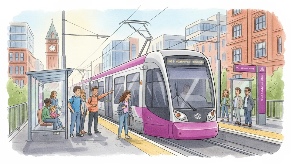 West Midlands Metro Manages Service After Tram Faults