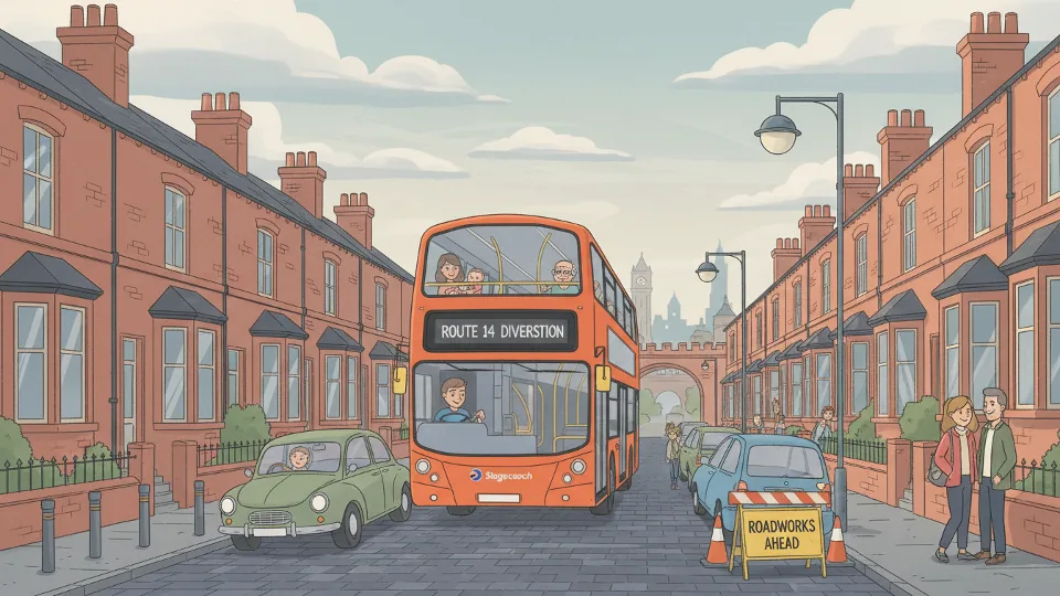 North West Reroutes Service 144 Around Closure