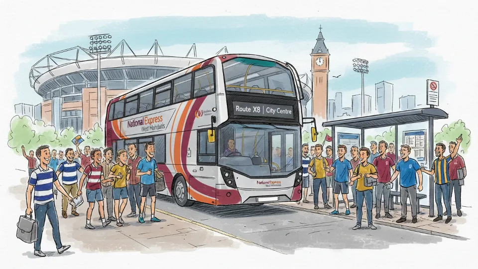 West Midlands Mobilizes Transit for March 11 Match