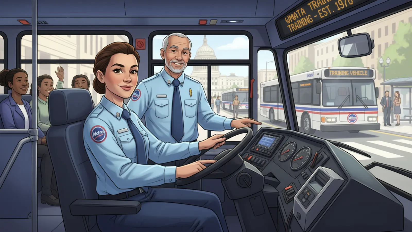 Metro Celebrates Rider Praise for Bus Trainee