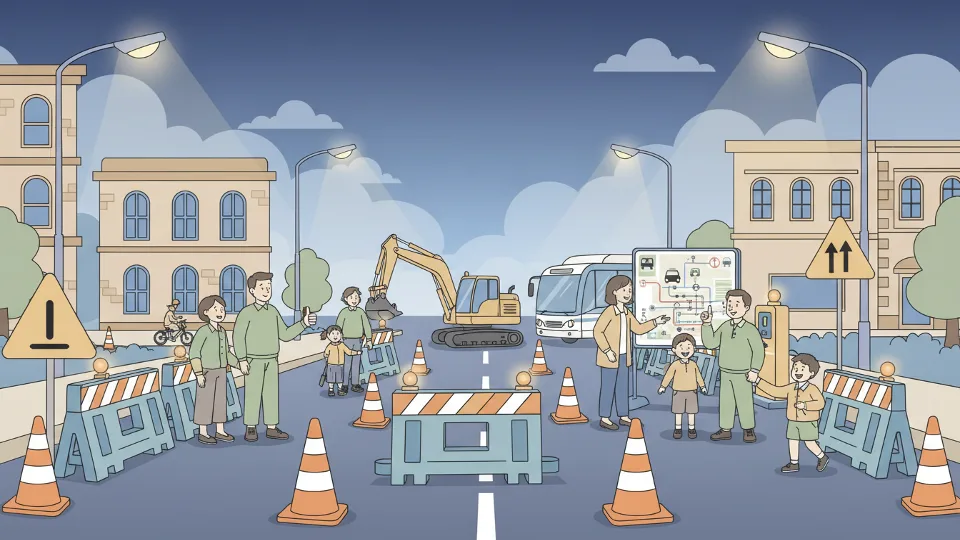 North West Coordinates 11-Night Infrastructure Work