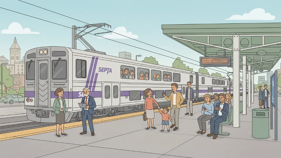 Philadelphia Train Recovers From Morning Delay