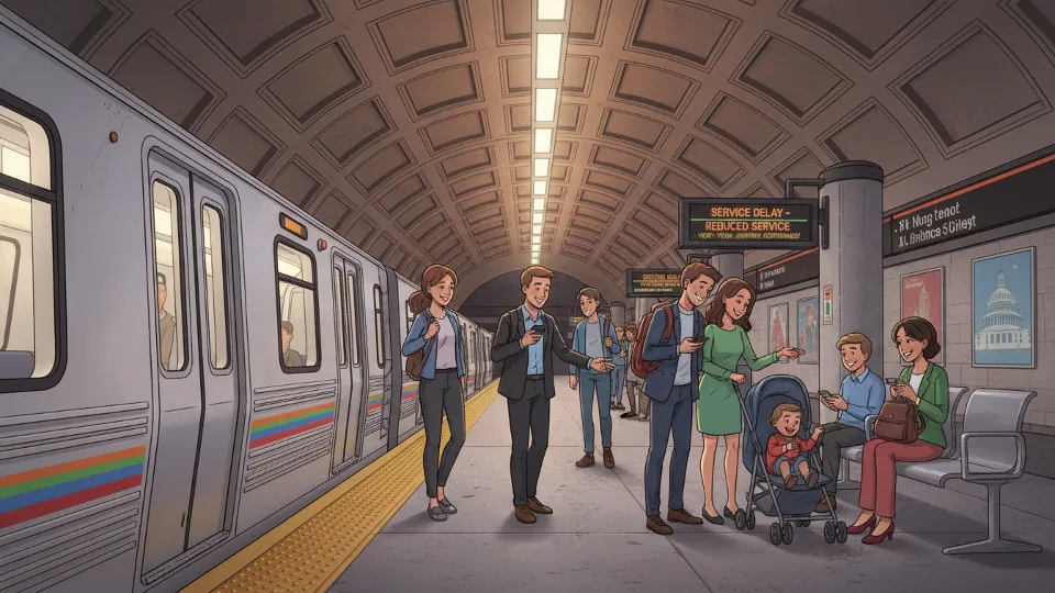 Metro Restores Service After Overnight Third Rail Fix