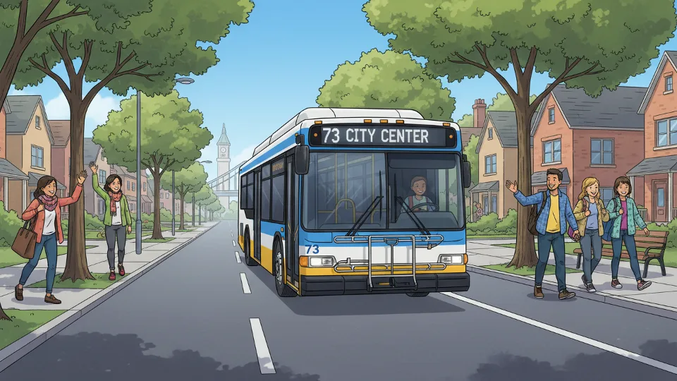 North West Restores Service 204 After Tree Cleared