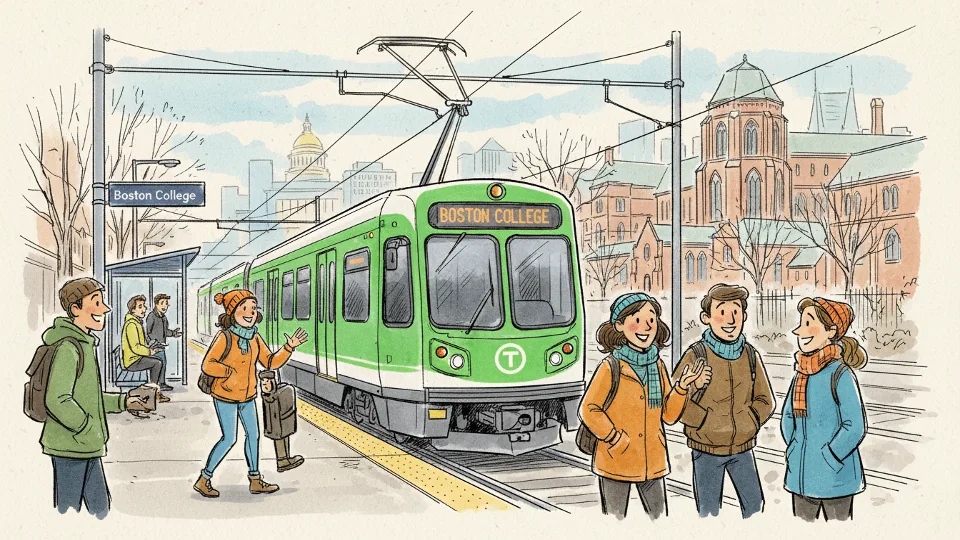 Boston Green Line Restores Service After Train Issue