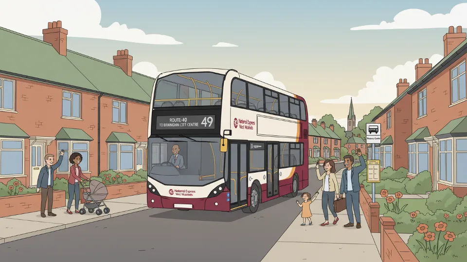 West Midlands X20 Reroutes for Road Repairs