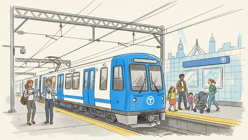 Boston Blue Line Restores Service After Wire Check