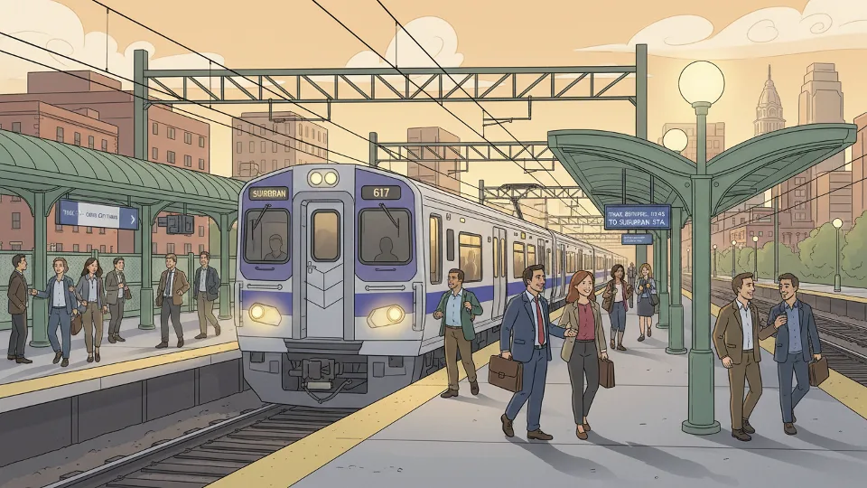 Philadelphia Train Recovers After Mechanical Fix