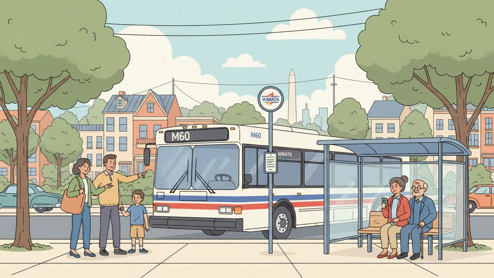 WMATA Adjusts M60 Service for Infrastructure Work