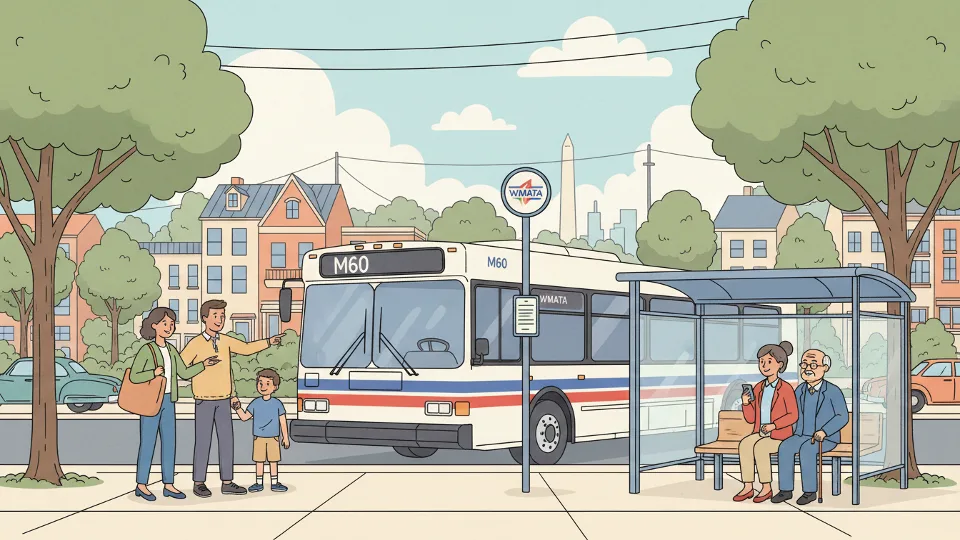 WMATA Adjusts M60 Service for Infrastructure Work