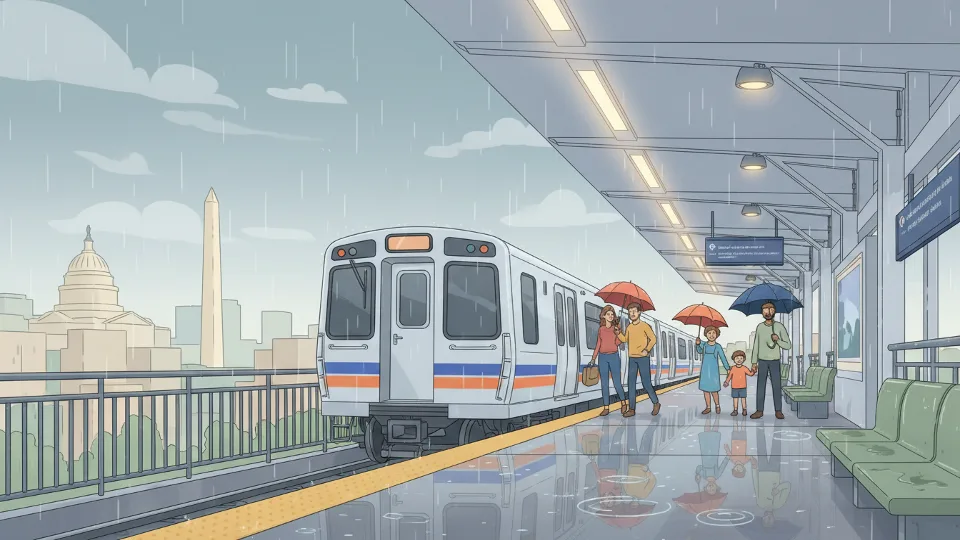 Metro Mobilizes Rain Safety Alert for DC Region