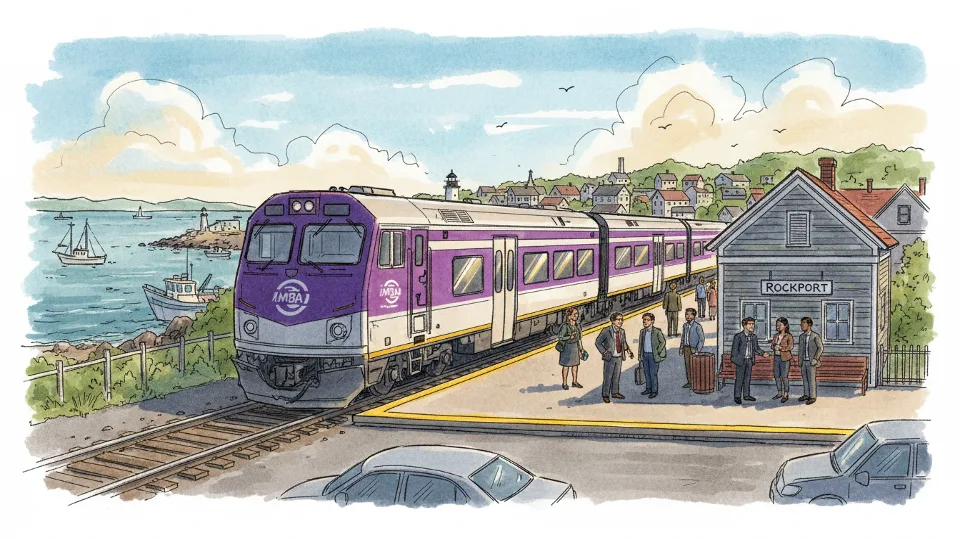 MBTA Responds to Rockport Line Mechanical Issue