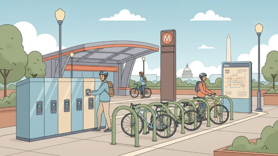 Metro Upgrades Bike Access at 10 Stations
