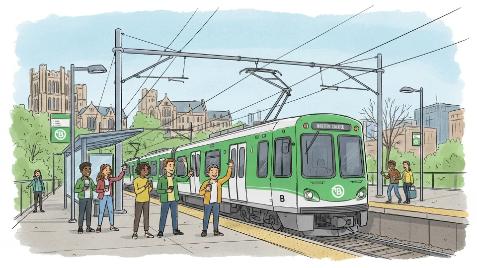 Boston Green Line Restores Service After Power Fix
