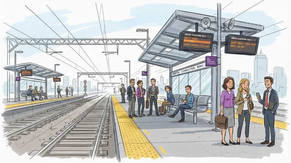 Boston Commuter Rail Repairs Canton Junction Audio