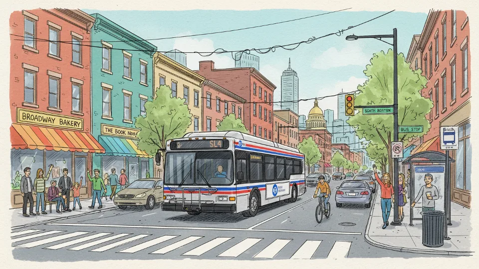 Boston Advances Bus Corridor Between City and Everett