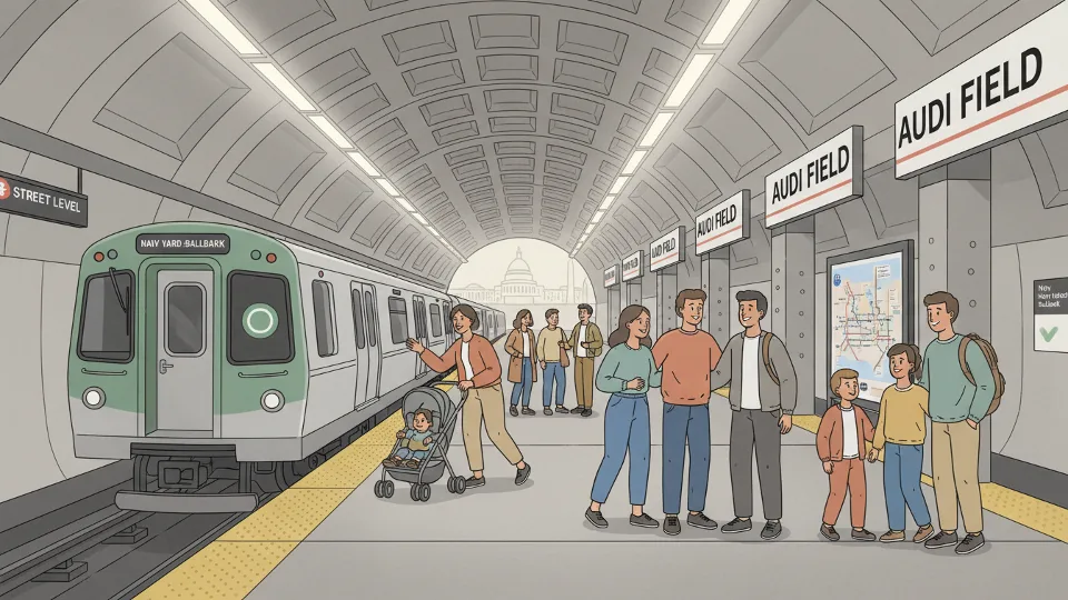 Metro Promotes Green Line for Spirit Match Access