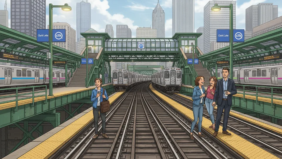 CTA Mobilizes Repair Crew for Clark/Lake Access