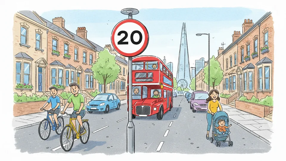 London 20mph Zones Cut Road Deaths 34%