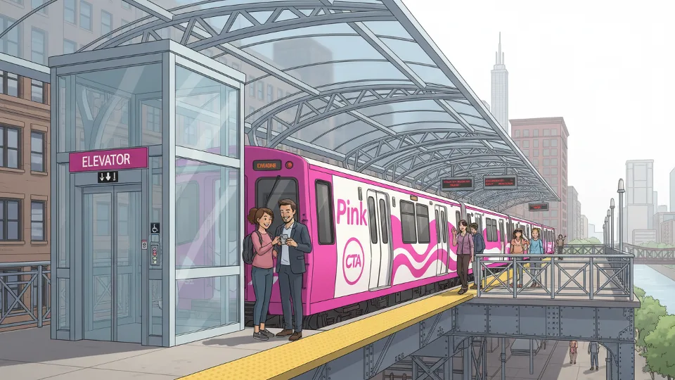 CTA Mobilizes Repair Crews for Pulaski Elevator