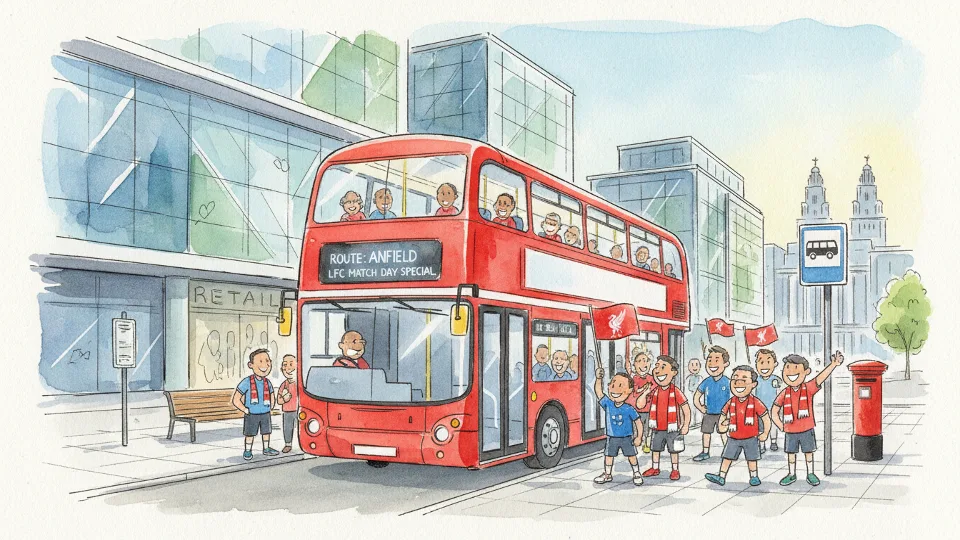 North West Adds Match Day Bus for Liverpool FC
