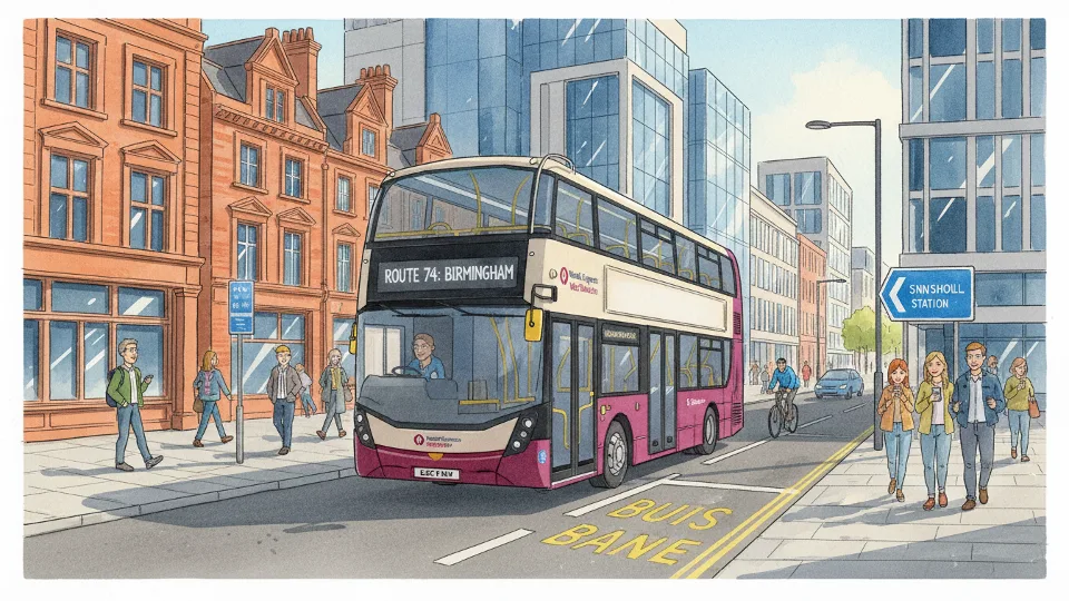 West Midlands Reroutes 11 Lines for Crane Work