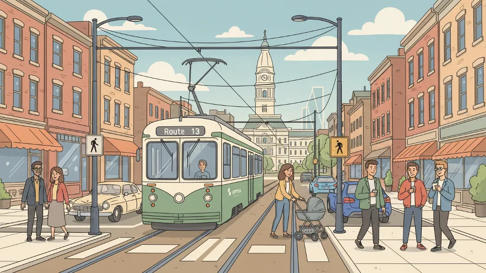 Philadelphia Trolleys Resume After Crash Cleared