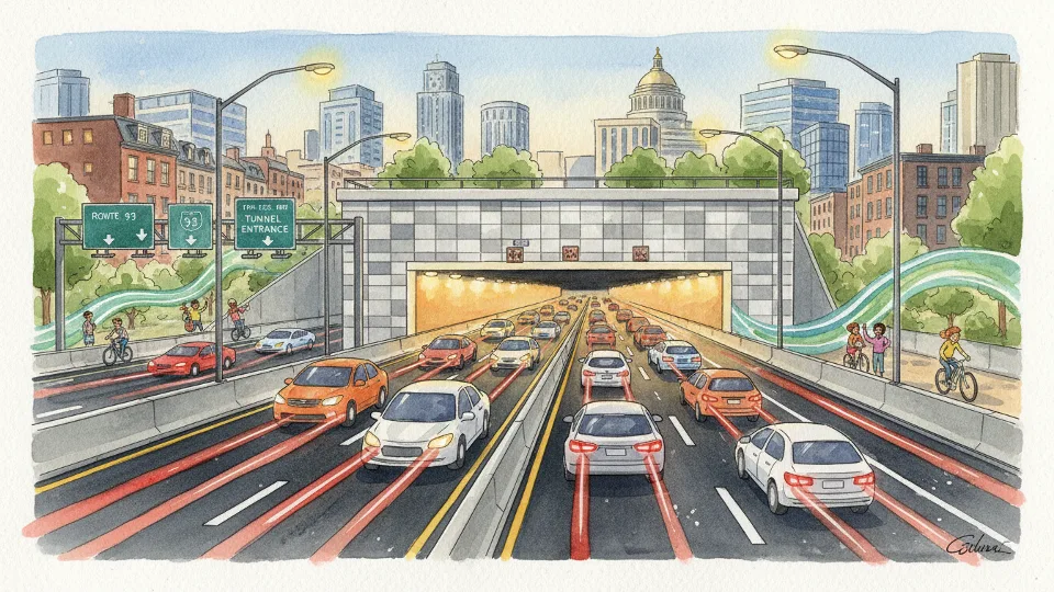 Boston Advances Tunnel Work With Overnight Closures