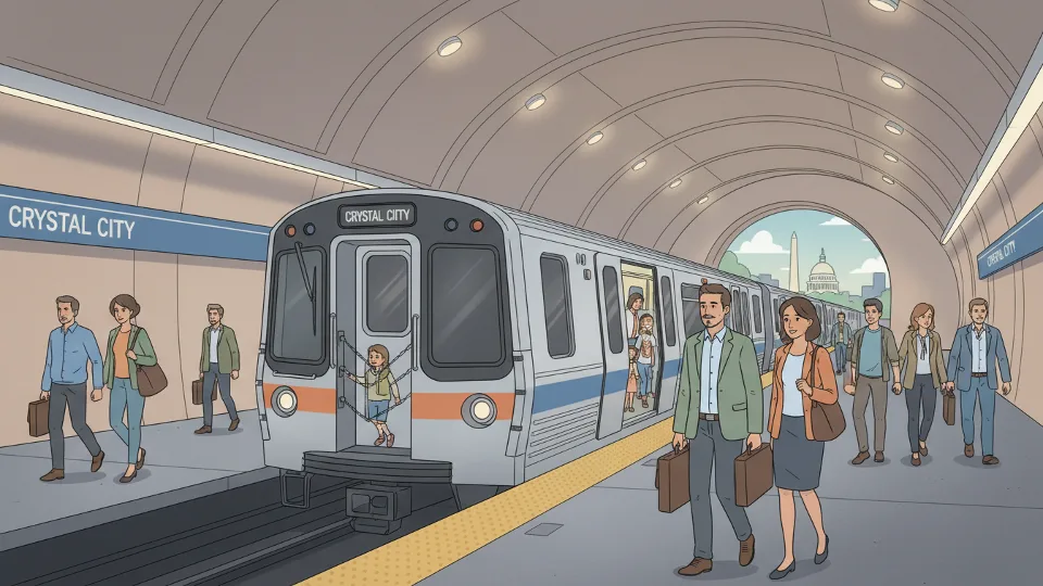 Metro Keeps Crystal City Open Through Spring Travel