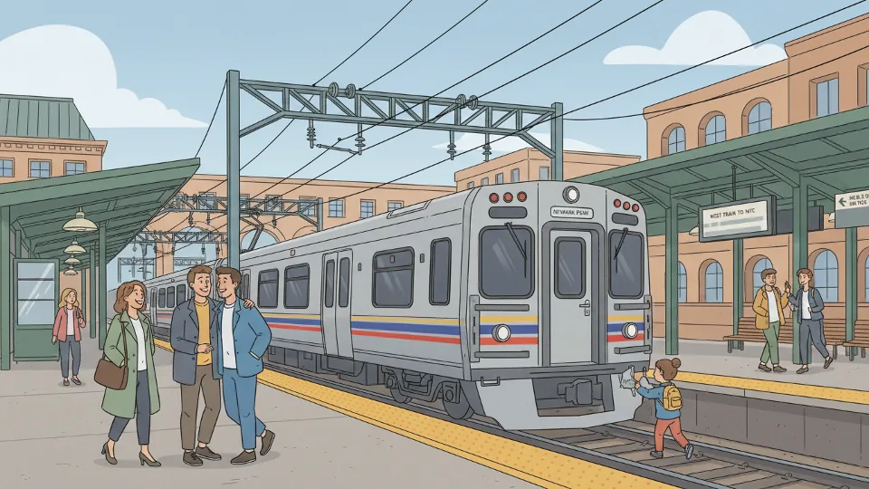 NJ TRANSIT Restores Service After Wire Repairs