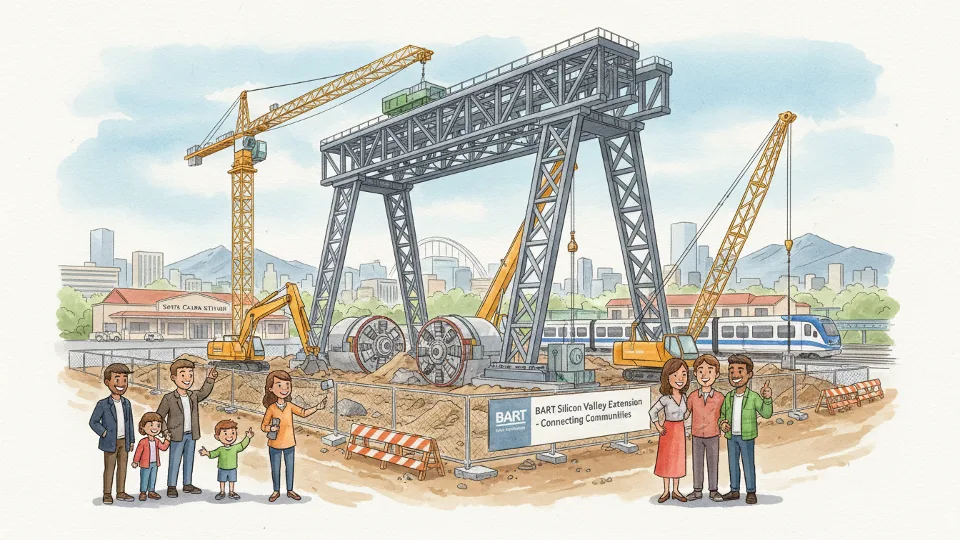 SF BART Advances $12B Silicon Valley Extension