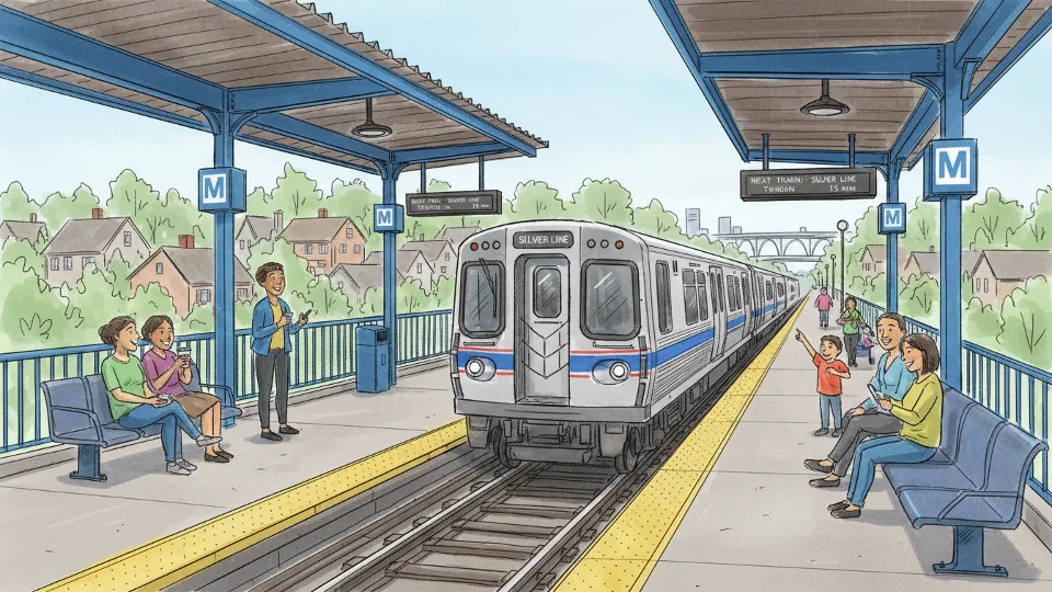 Metro Maintains Silver Line Track for System Safety