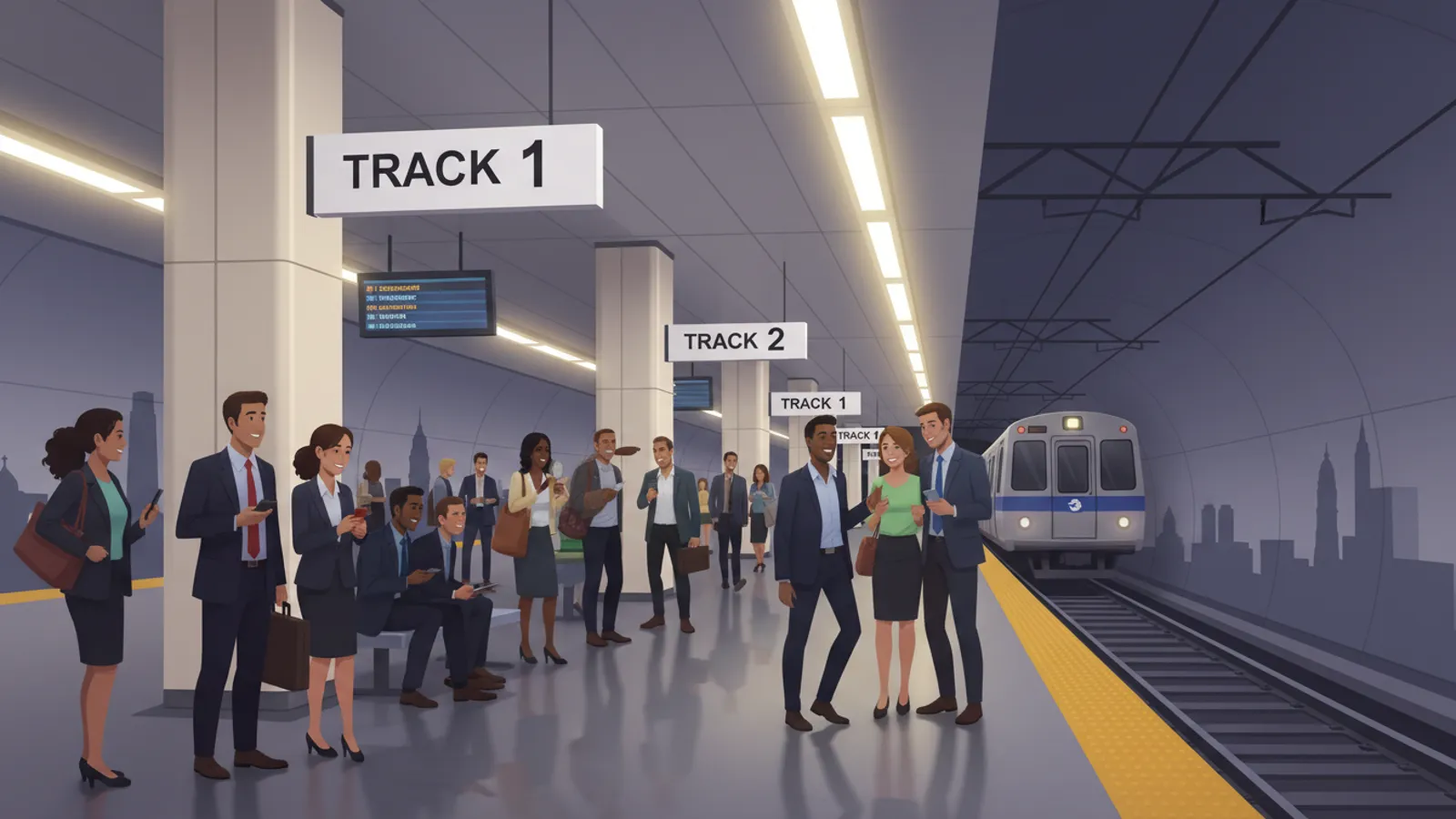 Philadelphia Adjusts Track Assignment at Suburban Station