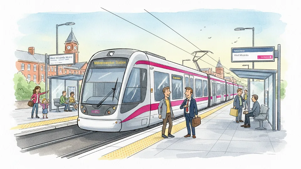 West Midlands Trams Deliver 8-Minute Service Reliability